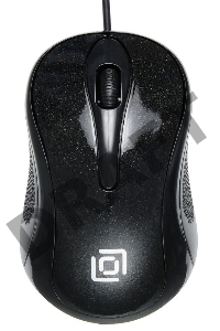 Мышь Oklick 385M черный оптическая (1000dpi) USB для ноутбука (2but)