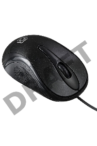 Мышь Oklick 385M черный оптическая (1000dpi) USB для ноутбука (2but)
