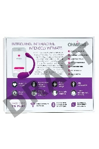 Интерактивный вибратор KIIROO OhMiBod Esca2 фиолетовый