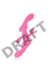 ВИБРОМАССАЖЁР L рабочей части 115 мм D 29 мм, цвет розовый арт. CSM-23123