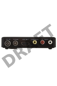 (Из ремонта, рабочий, гарантия 7дней) Ресивер DVB-T2 Cadena CDT-1712 (TC) черный