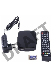 (Из ремонта, рабочий, гарантия 7 дней) Ресивер DVB-T2 Cadena CDT-1793 черный