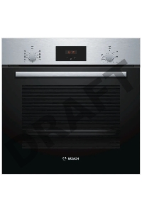 (Поврежденная упаковка, вмятина на защитной панели) Духовой шкаф Электрический Bosch HBF114ES0 нержавеющая сталь, встраиваемый