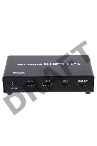 Разветвитель VCOM VDS8030/DD433 Переключатель HDMI 3 =>1
