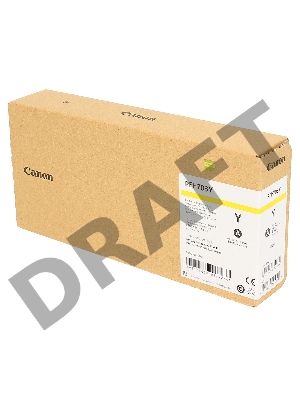 Картридж струйный PFI-703Y (2966B001), для Canon iPF815/825, желтый