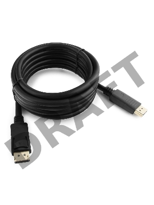 Кабель DisplayPort Gembird/Cablexpert CC-DP2-10, v1.2, 3м, 20M/20M, черный, экран, пакет