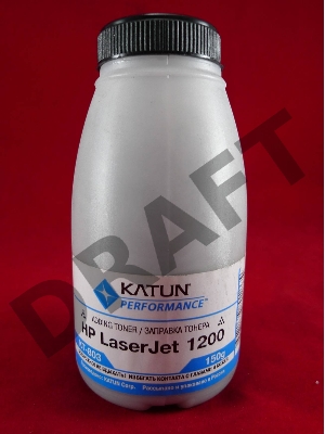 Тонер HP LJ 1200/1300/1000W (фл.150г.) Katun фас России