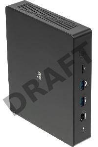 Неттоп IRU 110PGL Cel J4125 (2) 4Gb SSD128Gb UHDG 600 CR Free DOS GbitEth WiFi BT черный