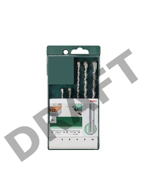 Набор сверл Bosch (2609255541) по бетону (5пред.) Набор сверл Bosch (2609255541) по бетону (5пред.)