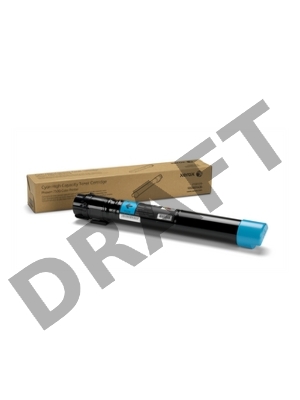 Тонер-картридж XEROX 106R01443 голубой для Phaser 7500 (17800 стр.)(Channels)