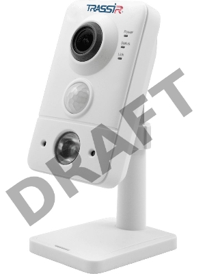 Камера видеонаблюдения IP Trassir TR-D7121IR1 v6 2.8-2.8мм цв. корп.:белый