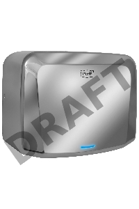 Сушилка для рук Puff 8813 1250Вт хром