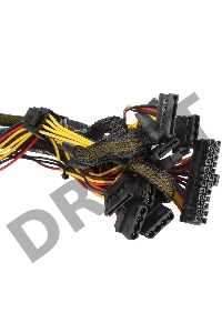 Блок питания Hiper ATX 650W HPB-650D 80+ bronze (24+4+4pin) APFC 120mm fan 6xSATA