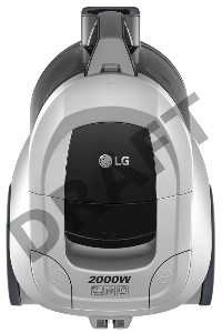 Пылесос LG VC-5420NNTS 2000Вт/380 Вт, контейнер 1,3л., НЕРА 11 фильтр, стальная телескопическая трубка, Кнопка Вкл/Выкл на корпусе, цвет серебро