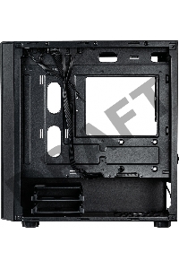 Корпус Cooler Master Elite 300, 2xUSB3.0, 1x120Fan, w/ODD, w/o PSU, Black, Steel, mATX