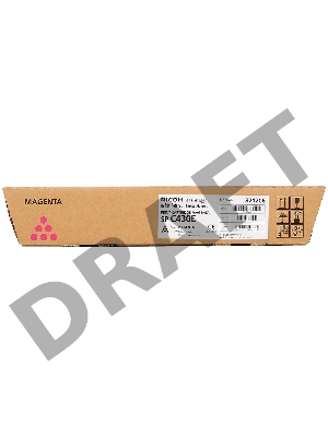 Тонер-картридж тип SP C430E малиновый 15 К Aficio SP C430DN / SP C431DN