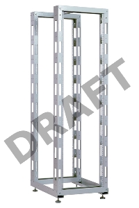Стойка двухрамная ЦМО СТК-49.2 49U 620ммX800мм направл.закл.гайки 400кг серый