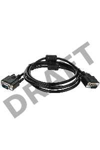 Кабель для монитора VGA (M) -) VGA (M), 1.8m, TV-COM (QCG341AD-1.8M), ферритовые кольца