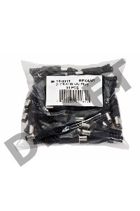 Разъем питания штекер 2.1х5.5х10мм REXANT 14-0311