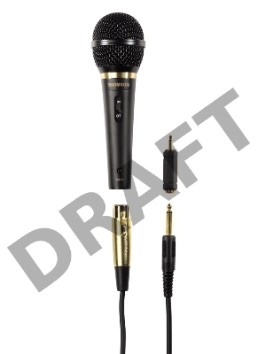 Микрофон проводной Thomson M152 3м черный