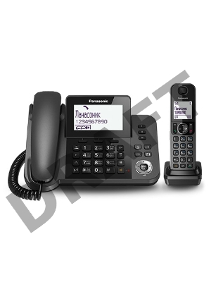 Телефон Panasonic KX-TGF310RUM Телефон DECT 