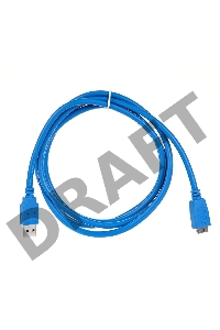 Кабель VCOM VUS7075-1.8M Кабель соединительный  USB3.0 Am-MicroBm 1,8m (VUS7075-1.8M)