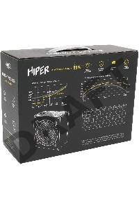 Блок питания Hiper ATX 650W HPB-650D 80+ bronze (24+4+4pin) APFC 120mm fan 6xSATA