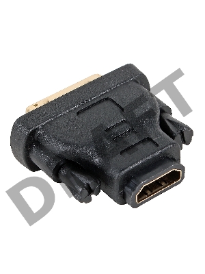 Переходник Aopen HDMI 19F to DVI-D 25M позолоченные контакты <ACA312> 
