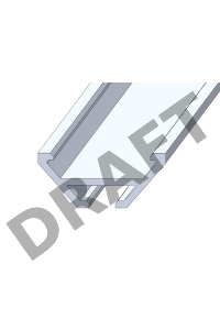 Профиль угловой алюминиевый 1515-2,  2 м REXANT