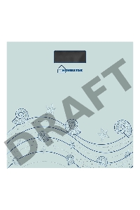 Весы напольные электронные HOMESTAR HS-6001B  (стеклянная поверхность, 180 кг)