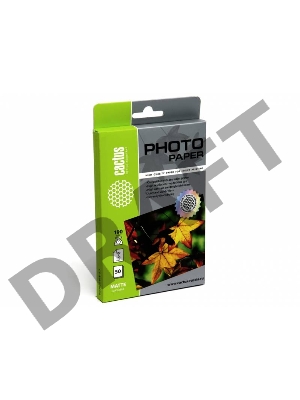 Фотобумага Cactus CS-MA619050 матовая A6 190 г/м2 50 листов