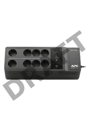 Источник бесперебойного питания APC Back-UPS ES 850VA/520W