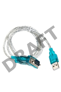 Кабель AM/Com port 9pin 1.2м VCOM адаптер USB -> RS232, DE9P (добавляет в систему новый COM порт), VUS7050