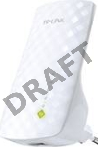 Повторитель беспроводного сигнала TP-Link SOHO RE200 10/100BASE-TX/Wi-Fi белый поставляется без кабеля RJ-45