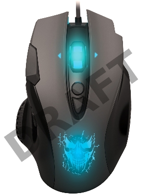 Игр. Мышь Qumo Devastator M12, проводная, оптическая, 800/1200/1600/2400  dpi