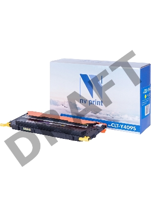 Картридж NV Print совместимый Samsung CLT-Y409S Yellow для CLP-310/310N/315 (1000k)