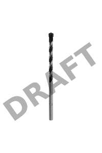 Сверло по бетону 4х75 мм, цилиндрический хвостовик | 91-0304 | REXANT