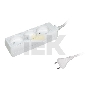 Удлинитель 3х5м без заземл. 10А IP20 У3 2P ИЭК WYP10-06-03-05-N