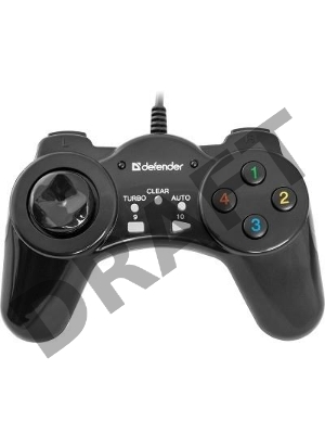 Геймпад DEFENDER Vortex USB, 13 кнопок 64249