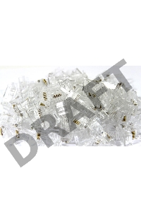 Коннекторы RJ-45 COM VNA2200-1/100 для UTP кабеля 5 кат. ( 100 шт.)