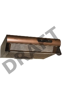 Вытяжка ELIKOR Davoline 60П-290-П3Л (медь) (медь, 160Вт, 3 скорости, механическое управление)