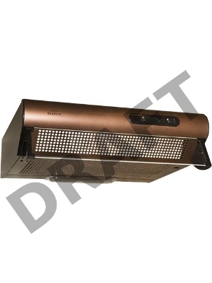 Вытяжка ELIKOR Davoline 60П-290-П3Л (медь) (медь, 160Вт, 3 скорости, механическое управление)