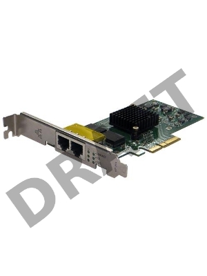 Сетевой адаптер PE2G2I35 Dual Port Copper Gigabit Ethernet PCI Express Server Adapter (аналог Intel I350-T2)