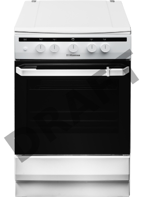 Газовая плита HANSA FCGW51050, цвет белый