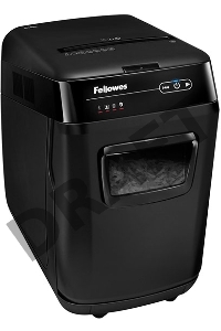 Шредер Fellowes AutoMax 200C (секр.P-4)/фрагменты/200лист./32лтр./пл.карты