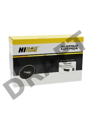 Картридж HP CLJ CP3525/CM3530 (Hi-Black) CE250X, BK, 10,5K