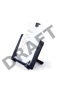 Держатель д/бумаг Aidata BH001B (настольный, зажим д/книг, черный)