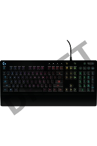 Клавиатура Logitech G213 Prodigy черный USB 2.0 Multimedia Gamer LED (подставка для запястий)