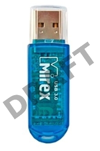 Флеш Диск 32GB Mirex Elf, USB 3.0, Синий
