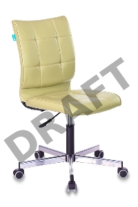 Кресло Бюрократ CH-330M/GREEN без подлокотников зеленый Best 79 искусственная кожа крестовина металл